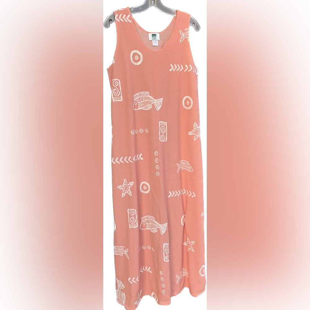 New crinkled stretch tank midi summer dress